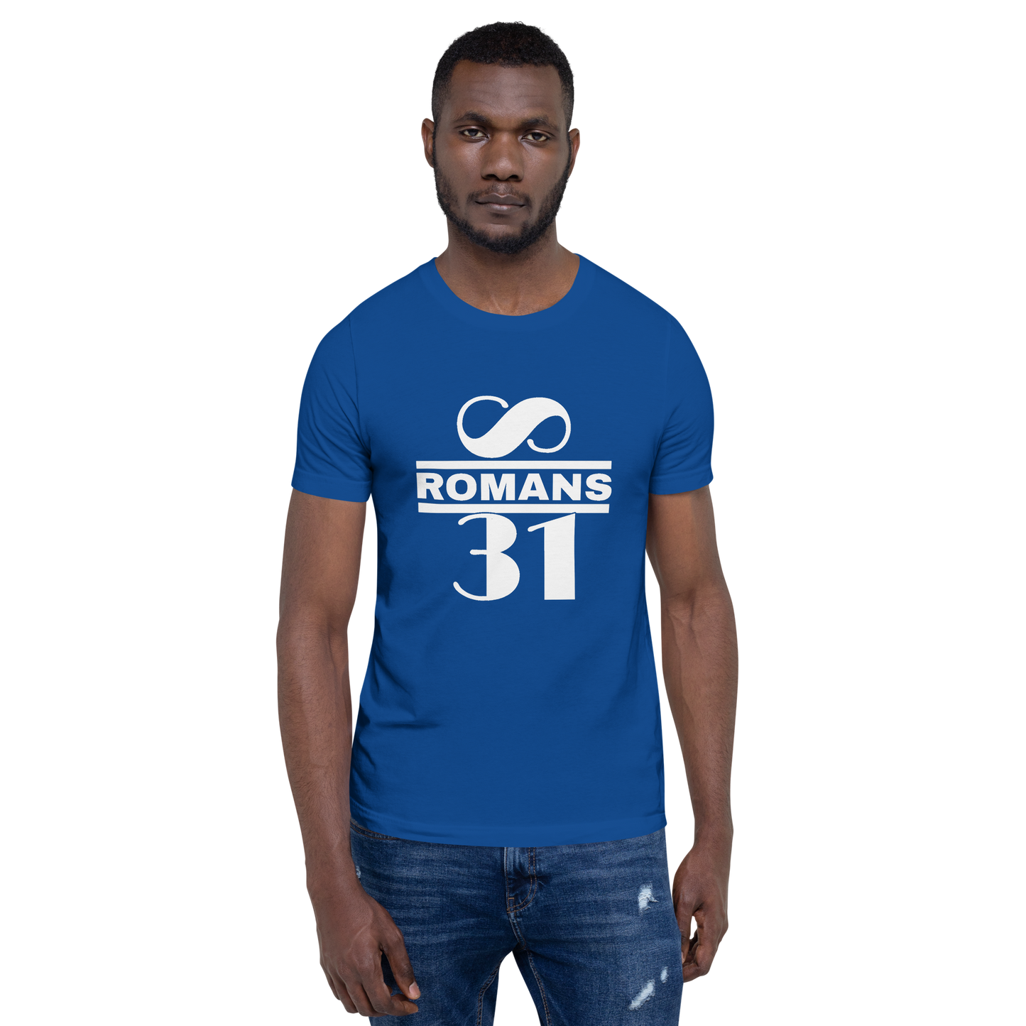 Romans 8:31 Men's/Unisex t-shirt