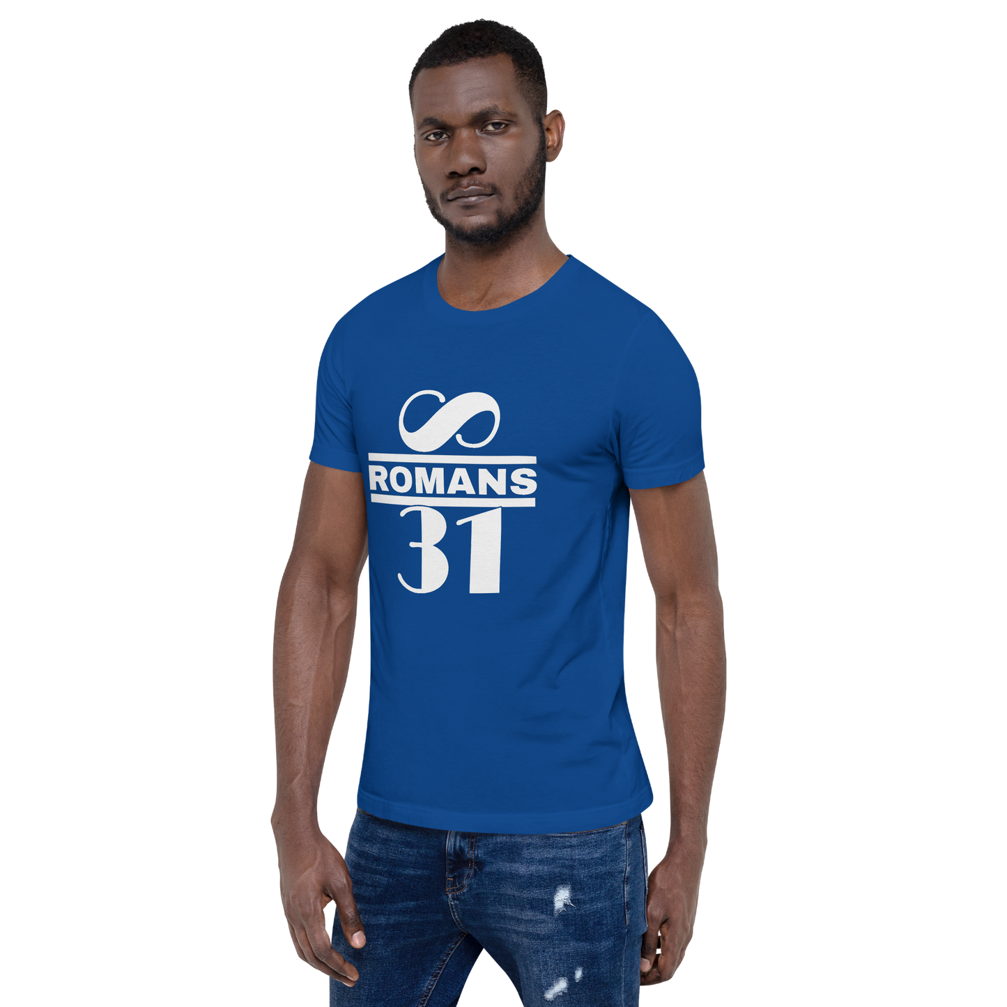 Romans 8:31 Men's/Unisex t-shirt