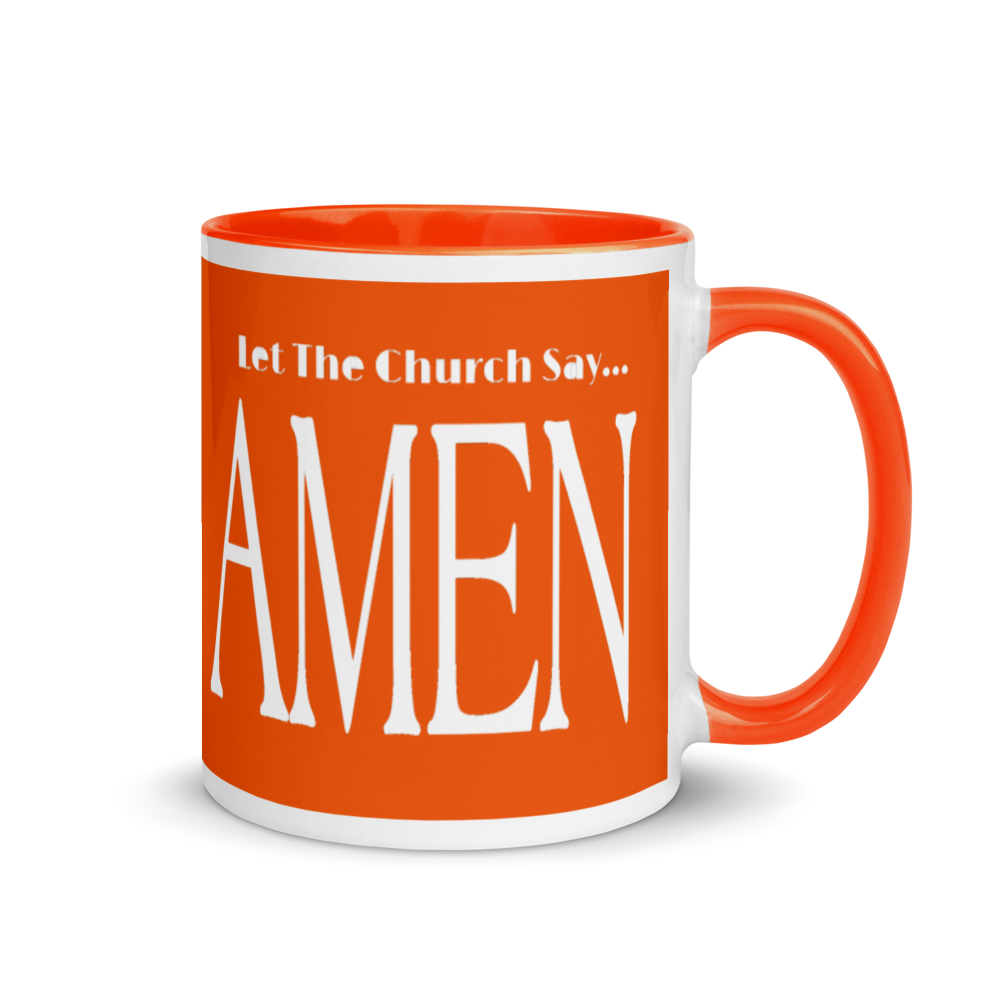 AMEN Mugs with Color Inside