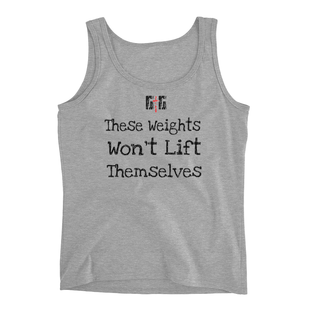 These Weights Ladies' Tanks - Be Ye AWARE Clothing