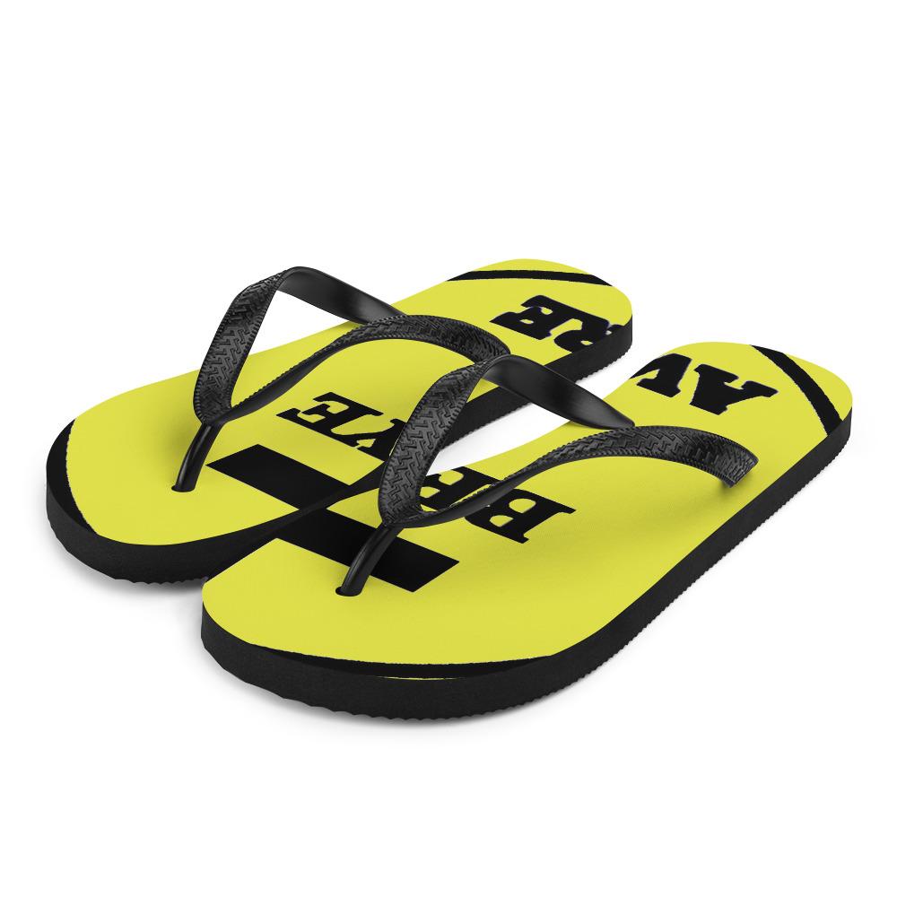 Be Ye AWARE Unisex Flip-Flops
