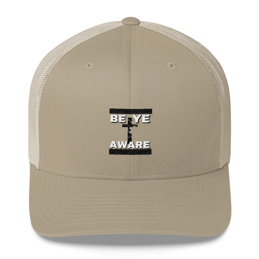 BYA Trucker Caps - Be Ye AWARE Clothing