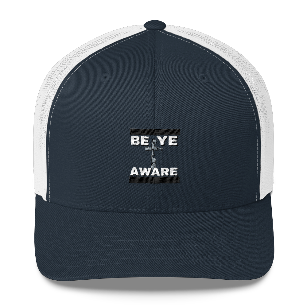 BYA Trucker Caps - Be Ye AWARE Clothing