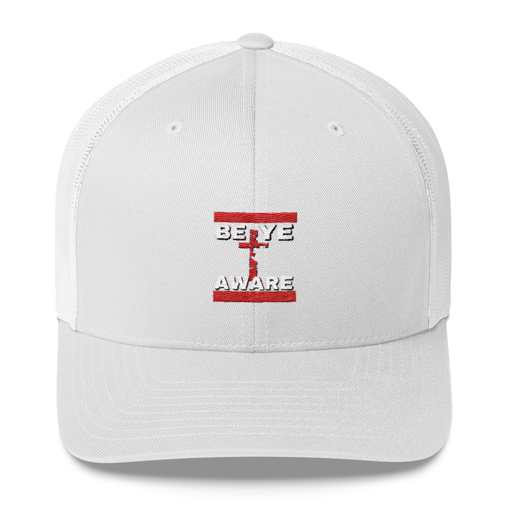 BYA Trucker Caps - Be Ye AWARE Clothing