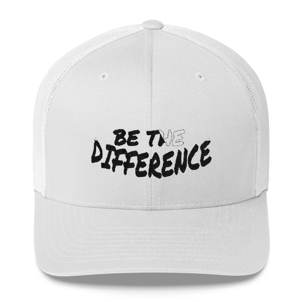 Be The Differene Trucker Caps - Be Ye AWARE Clothing