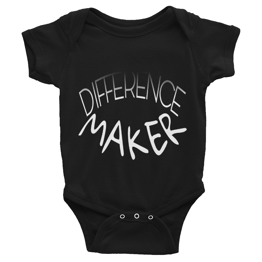 Difference Maker Baby Onesies - Be Ye AWARE Clothing