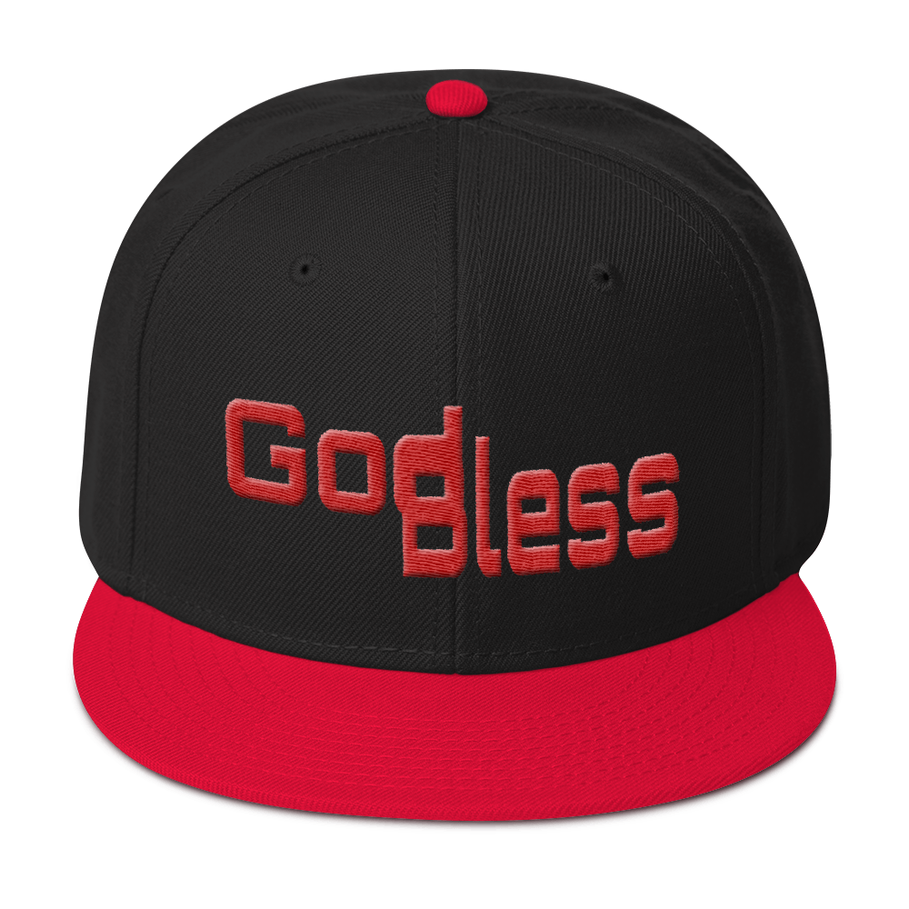 God Bless Unisex Snapback Hats - Be Ye AWARE Clothing