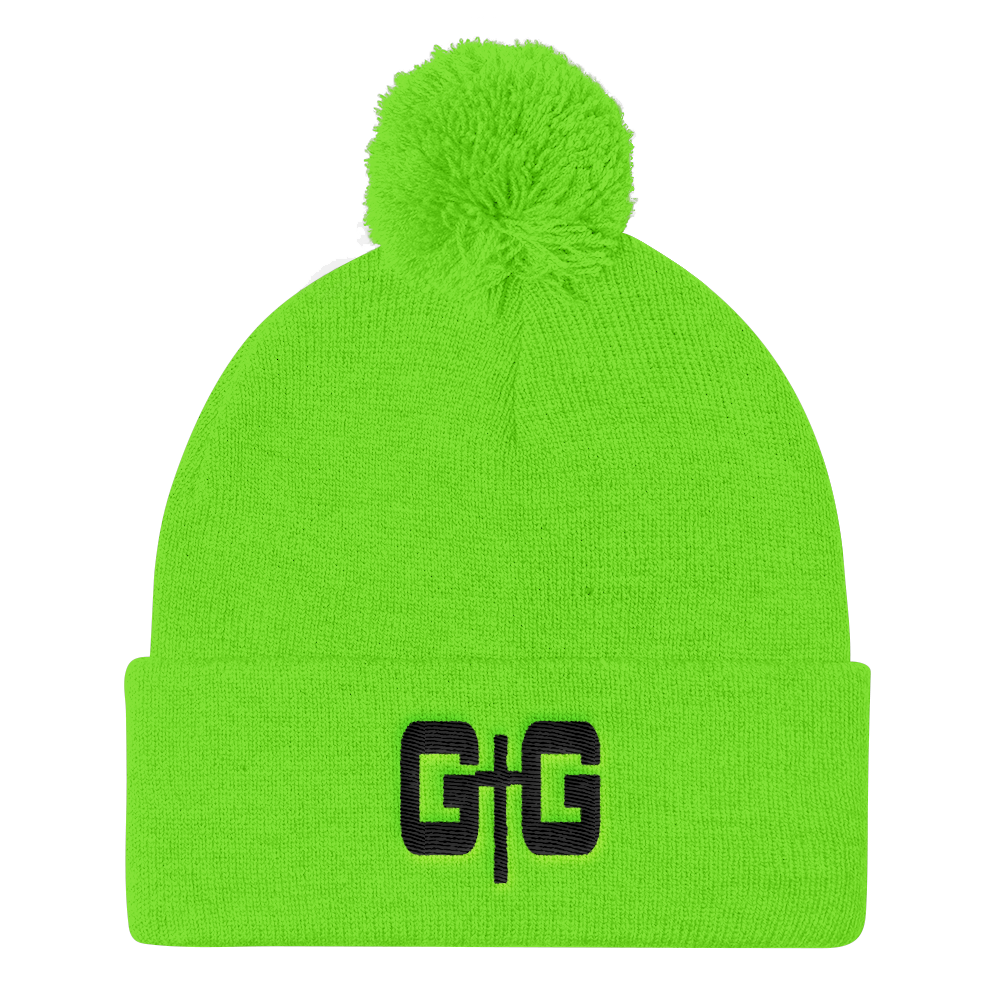 GtoG Pom Pom Knit Beanies - Be Ye AWARE Clothing