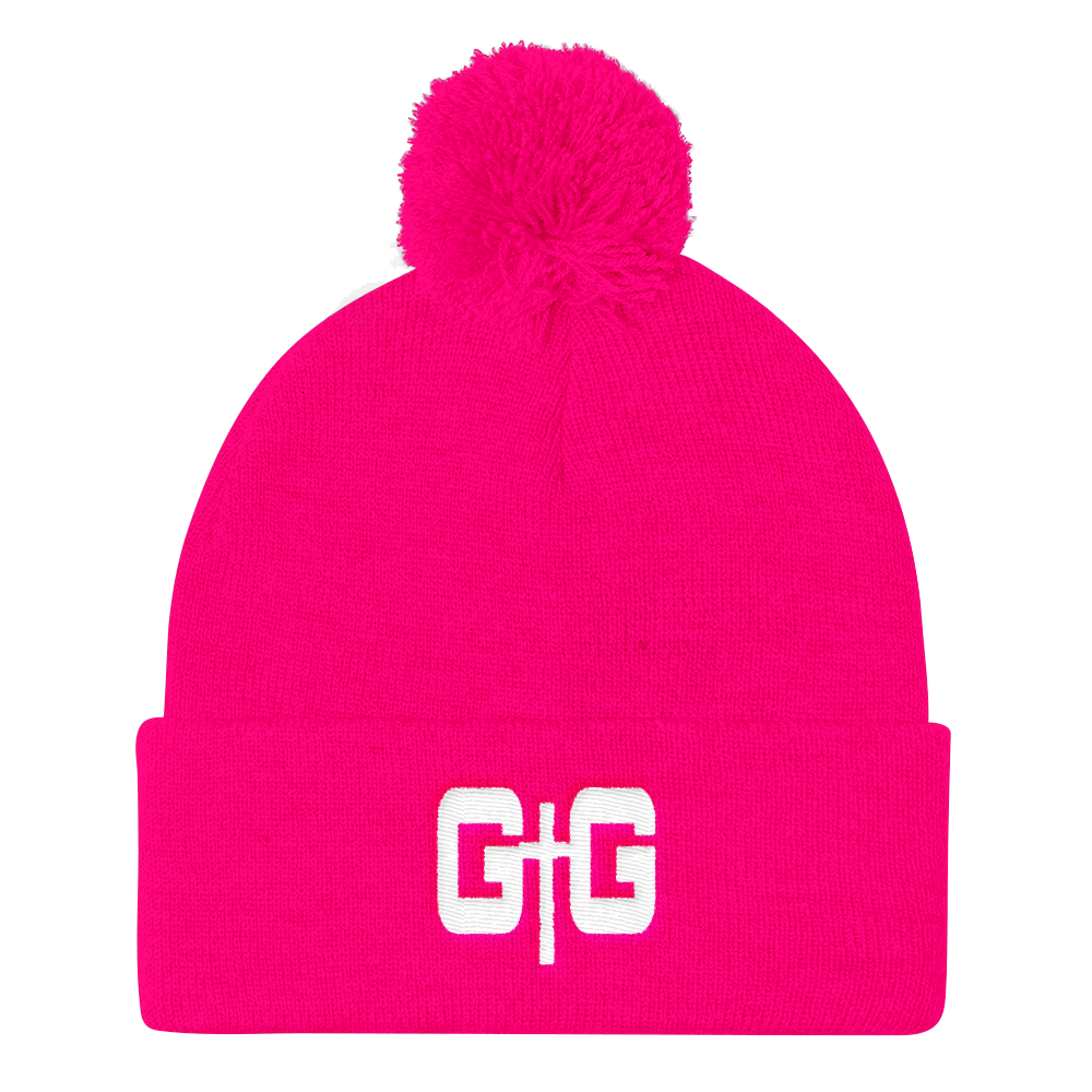 GtoG Pom Pom Knit Beanies - Be Ye AWARE Clothing