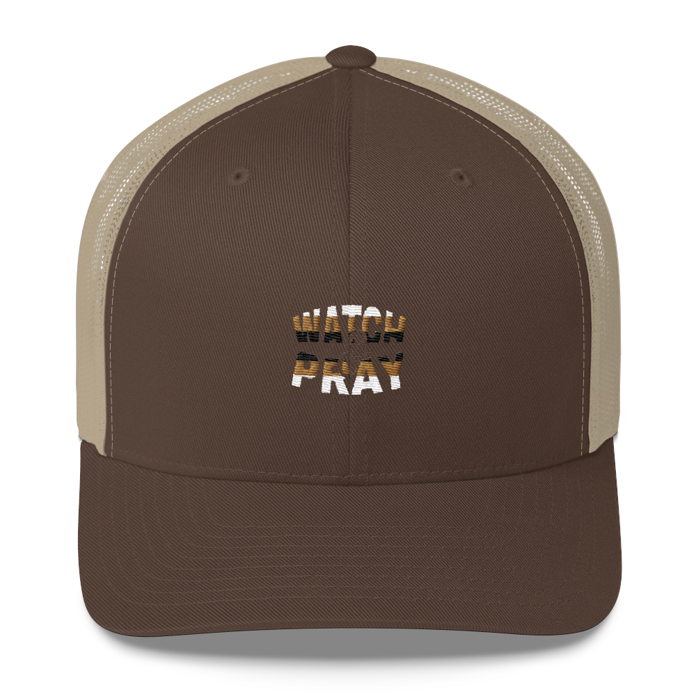Watch & Pray Trucker Caps - Be Ye AWARE Clothing
