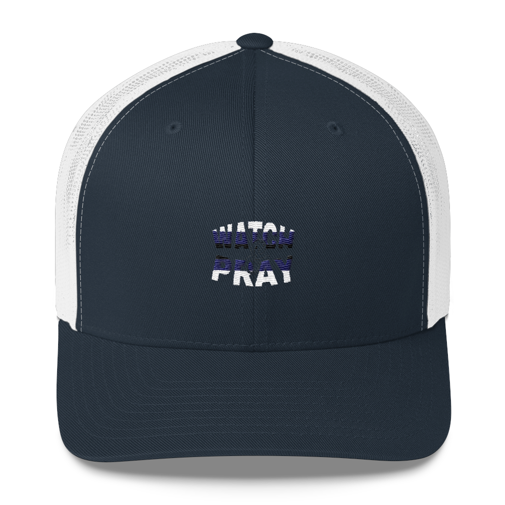 Watch & Pray Trucker Caps - Be Ye AWARE Clothing