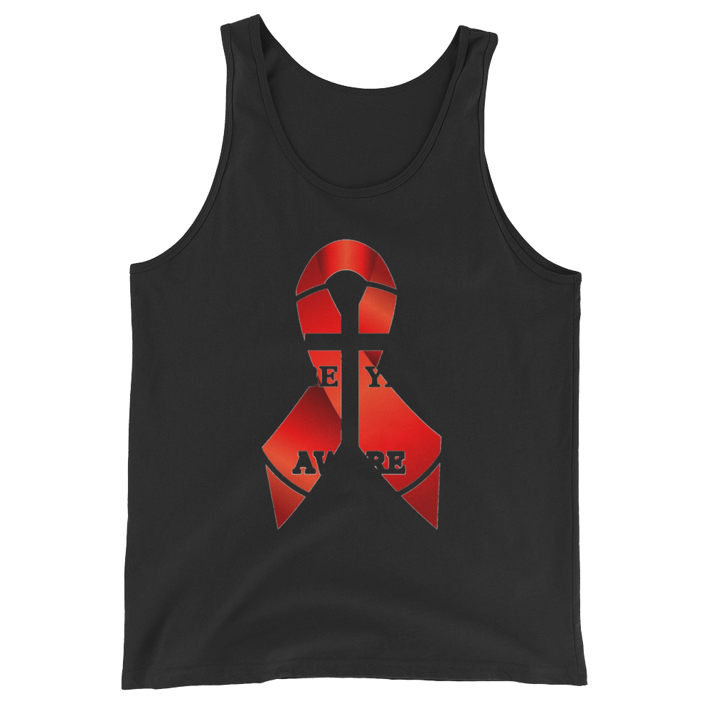 HIV/AIDS Awareness - Men's/Unisex Tanks - Be Ye AWARE Clothing