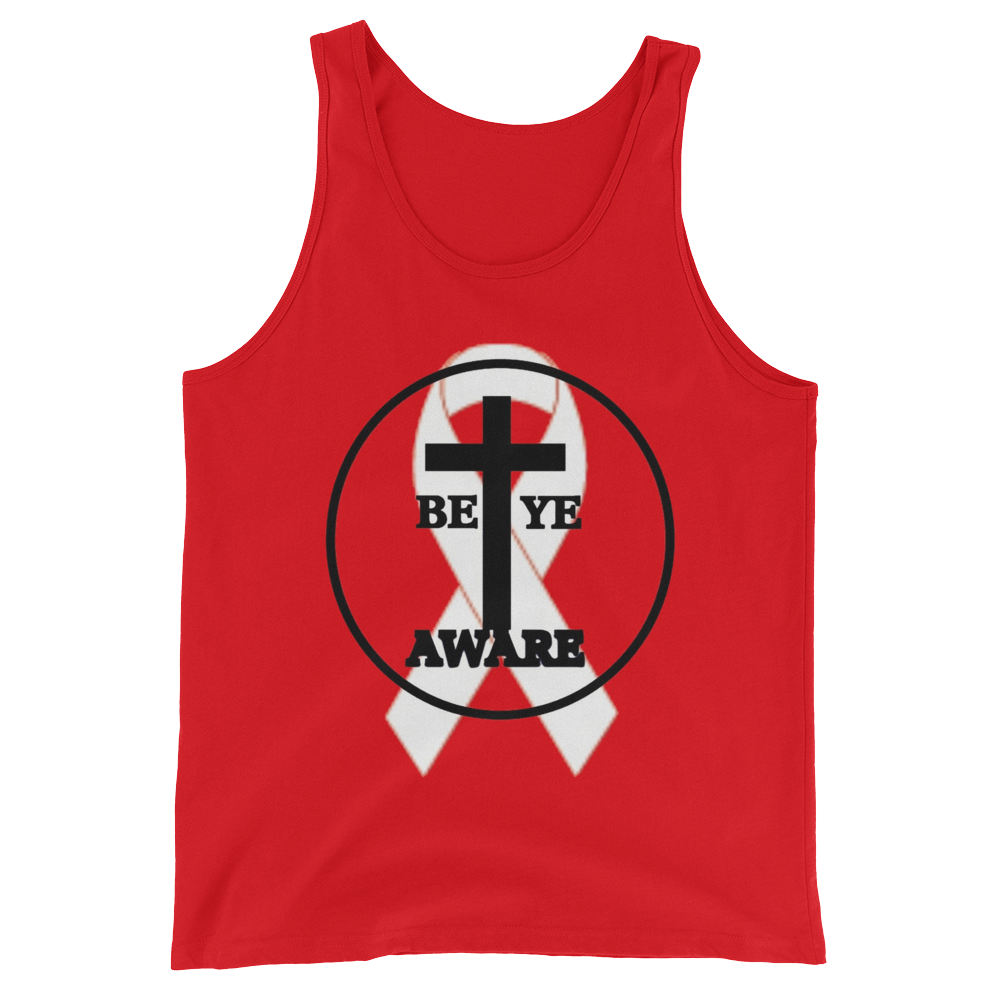 HIV/AIDS Awareness - Men's/Unisex Tanks - Be Ye AWARE Clothing