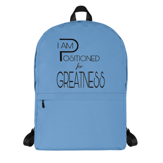 Positioned for Greatness Backpacks