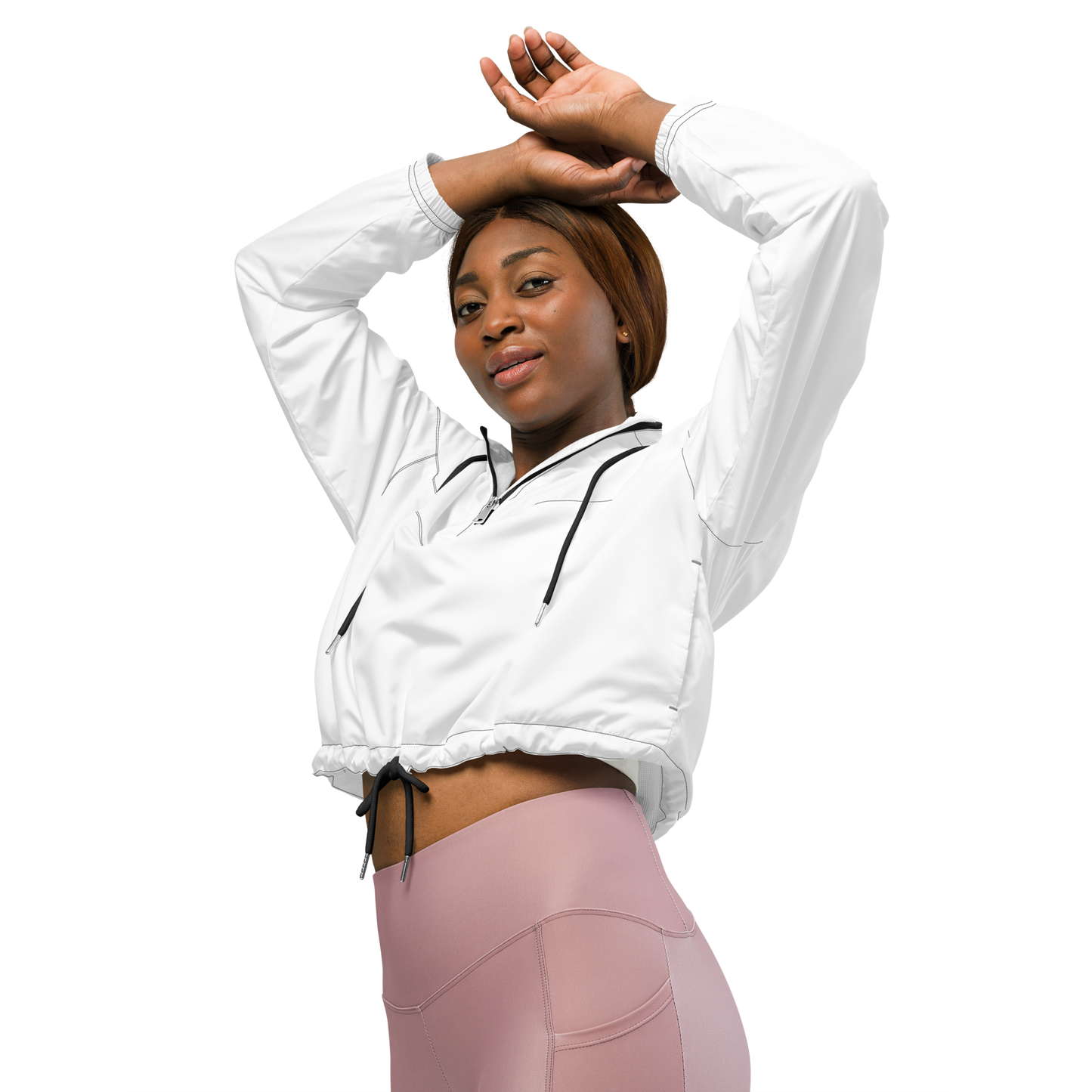 Be Ye AWARE AS Ladies Cropped Windbreakers