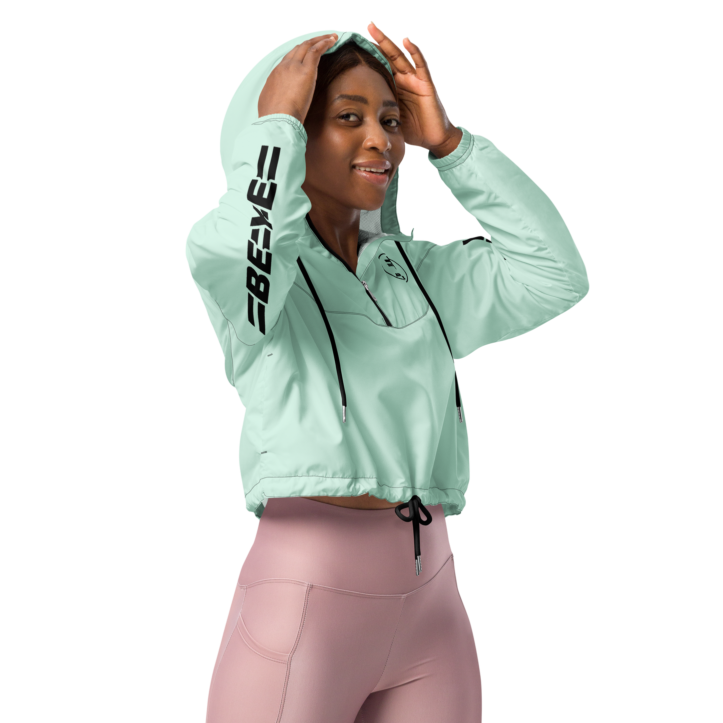 Be Ye AWARE AS Ladies Cropped Windbreakers