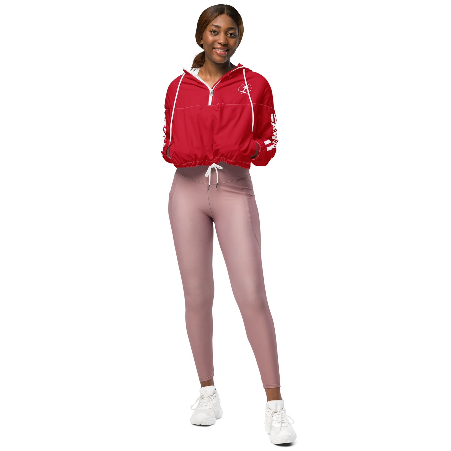 Be Ye AWARE AS Ladies Cropped Windbreakers