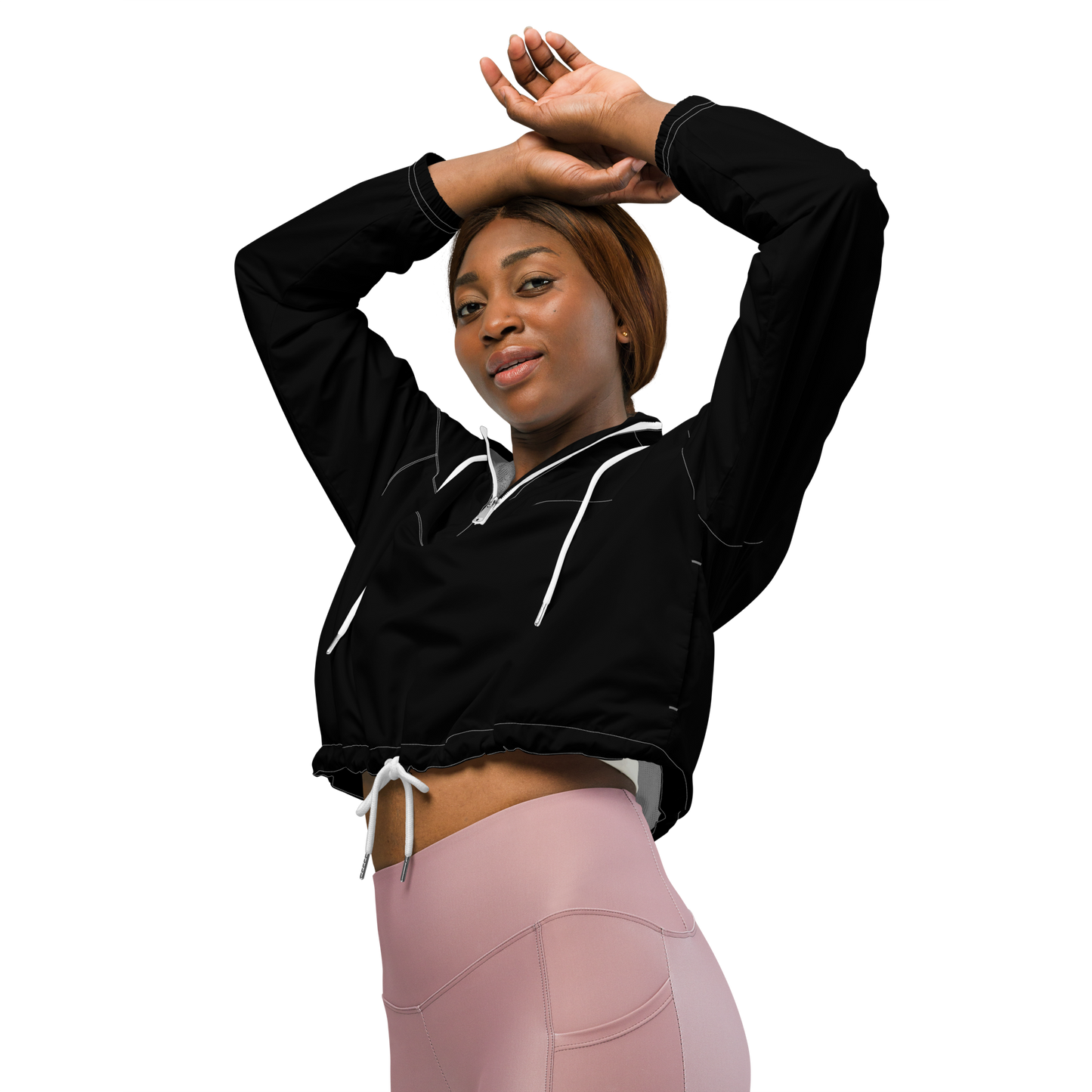 Be Ye AWARE AS Ladies Cropped Windbreakers