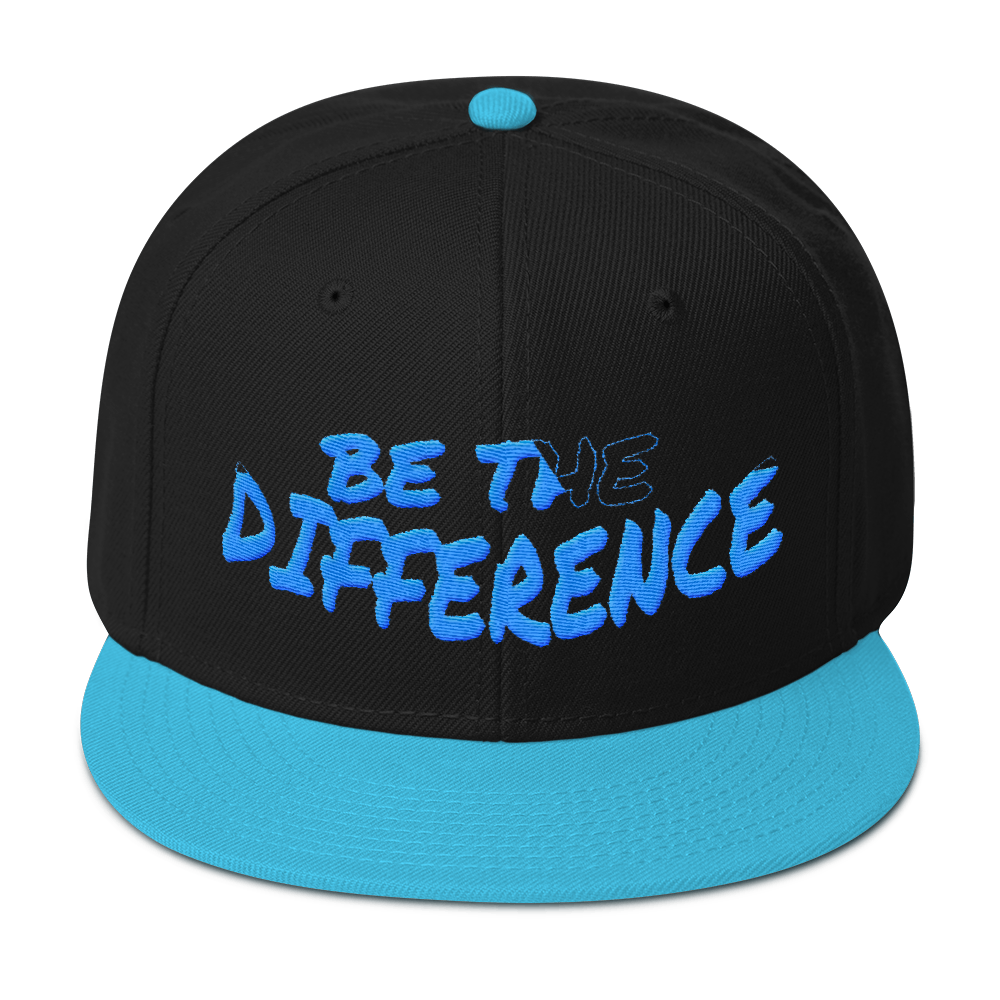 Be The Difference Unisex Snapback Hats - Be Ye AWARE Clothing