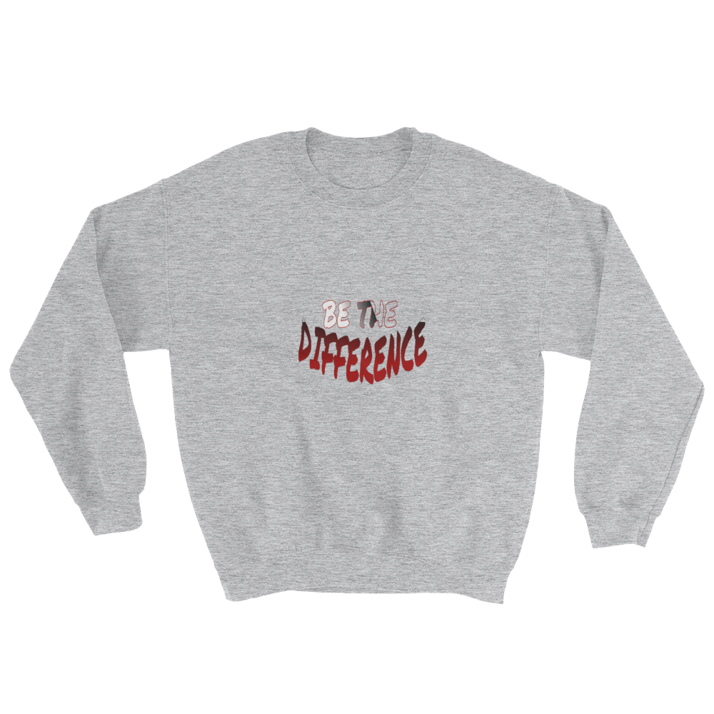Be the Difference Men/Unisex Sweatshirts - Be Ye AWARE Clothing