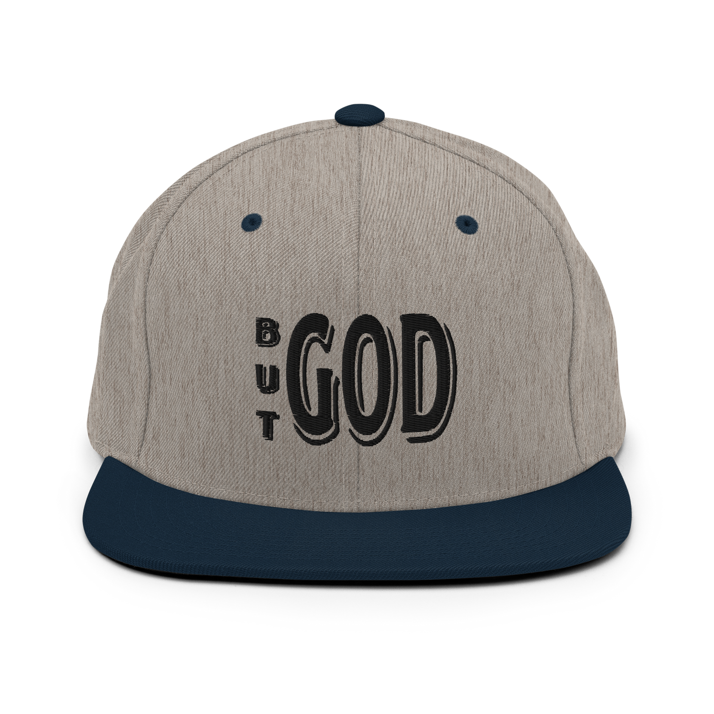 But GOD Unisex Snapback Hats