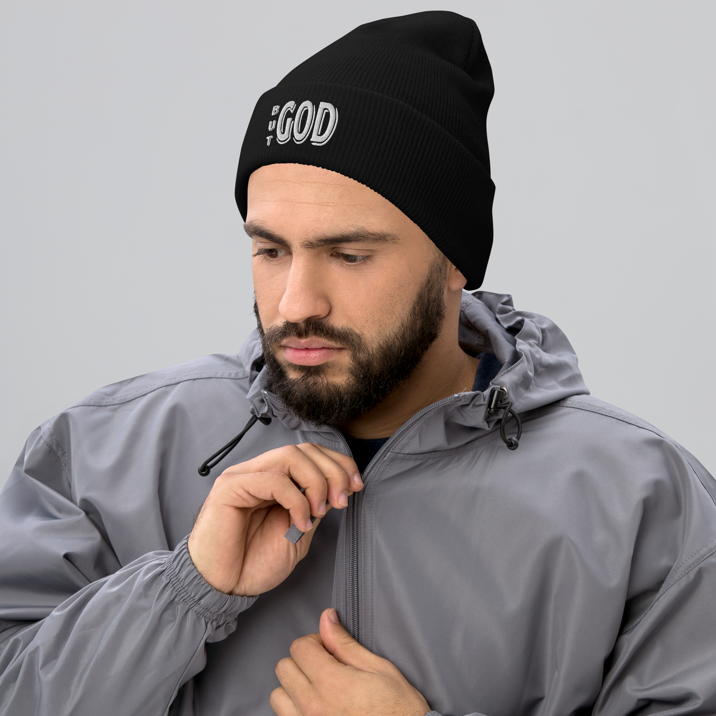 But GOD Unisex Cuffed Beanies