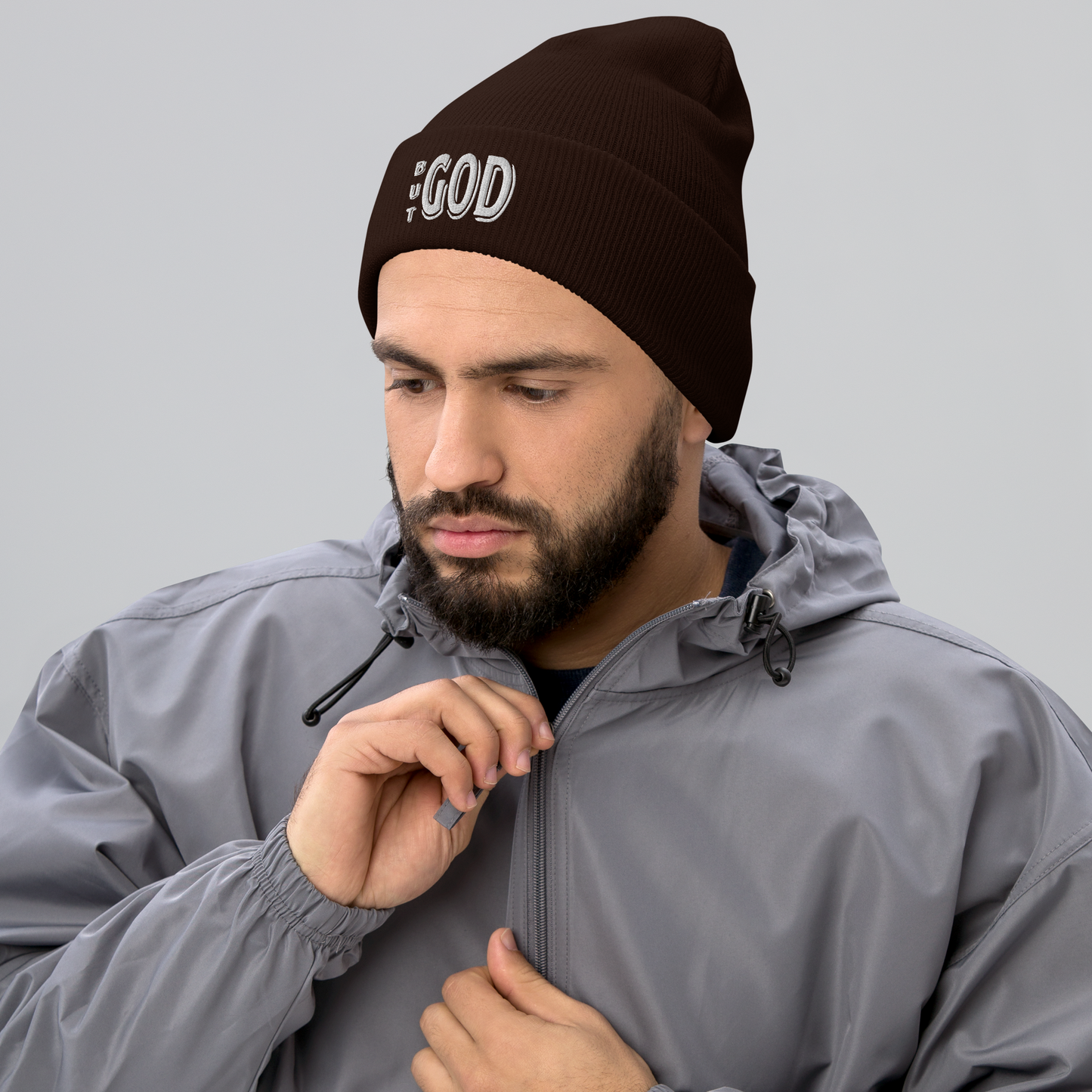 But GOD Unisex Cuffed Beanies