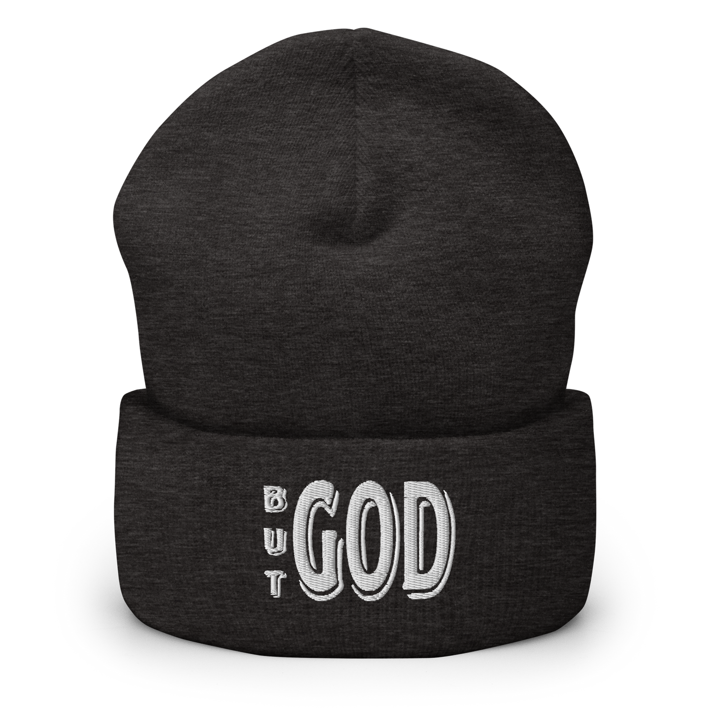 But GOD Unisex Cuffed Beanies