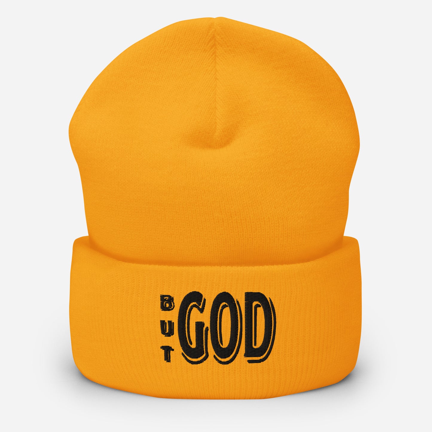 But GOD Unisex Cuffed Beanies