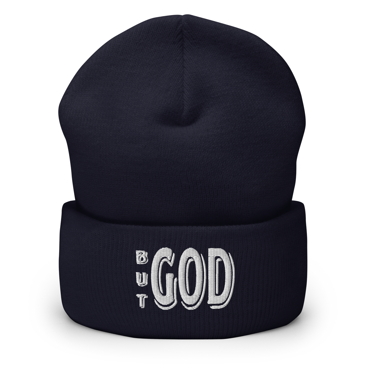 But GOD Unisex Cuffed Beanies