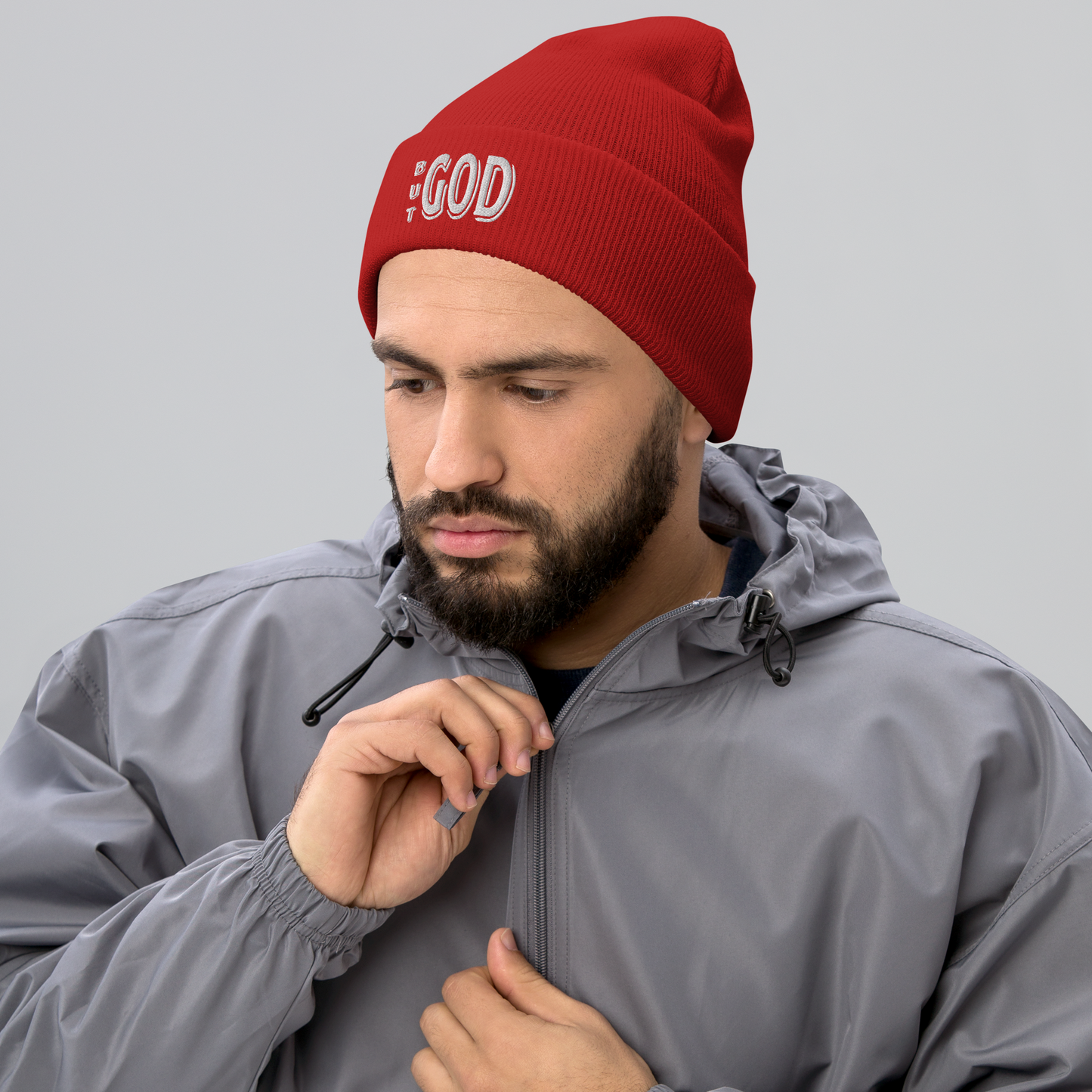 But GOD Unisex Cuffed Beanies