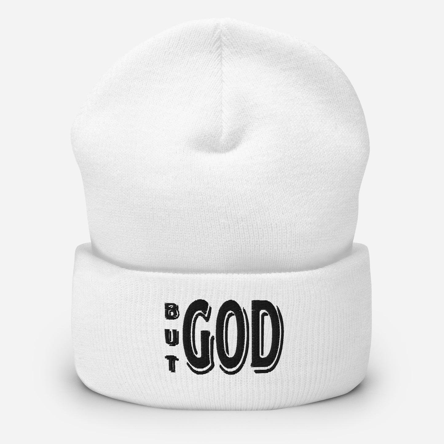 But GOD Unisex Cuffed Beanies