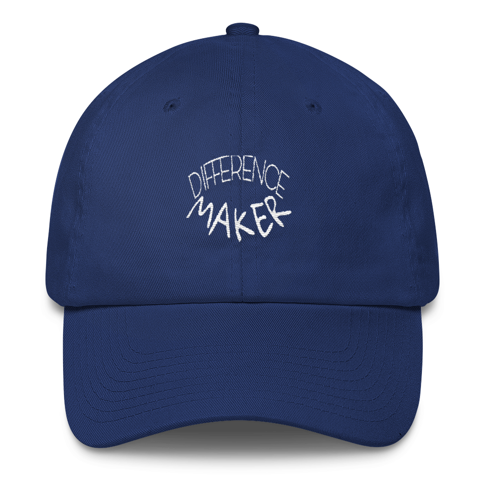 Difference Maker Dad Caps - Be Ye AWARE Clothing