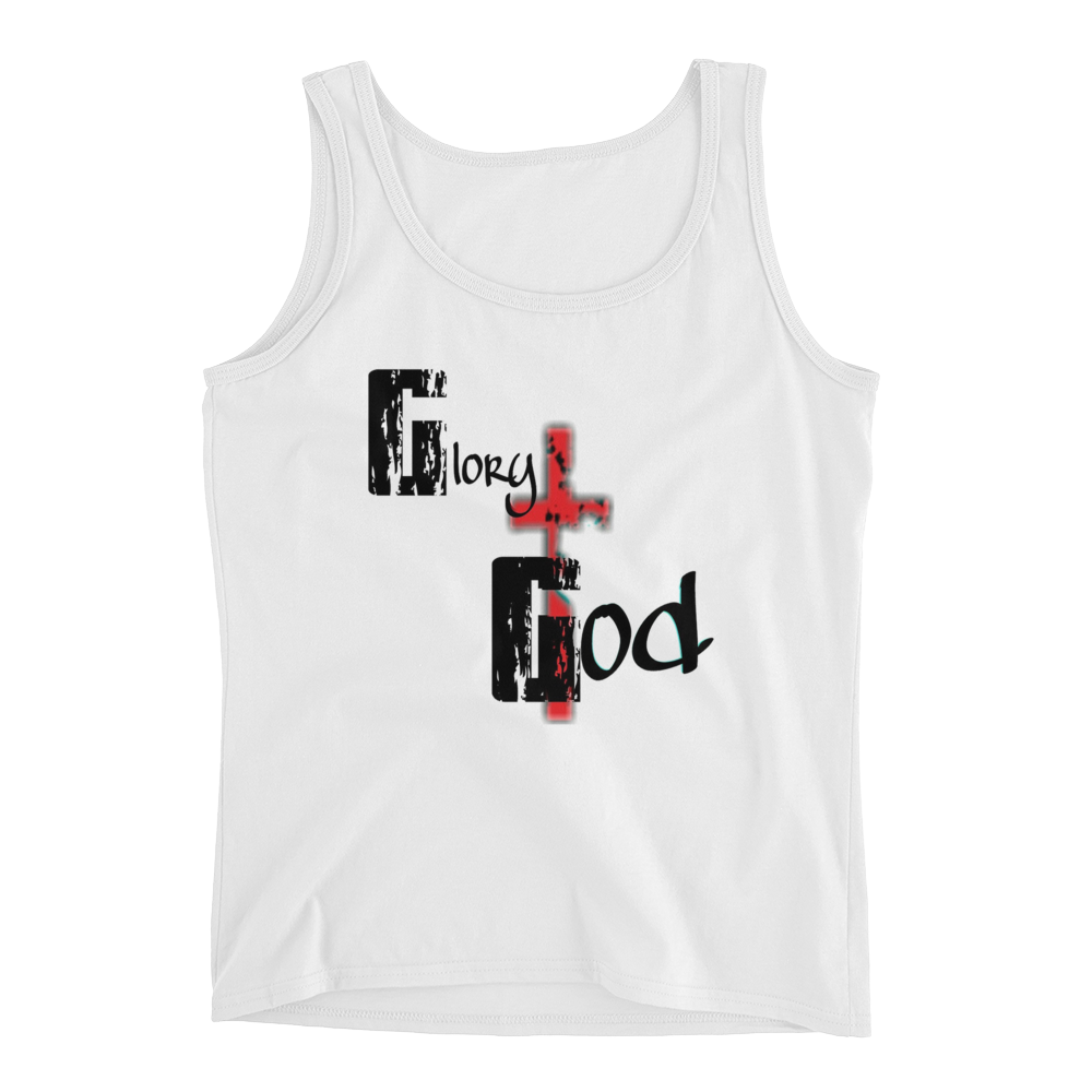Glory to God Ladies' Tanks - Be Ye AWARE Clothing