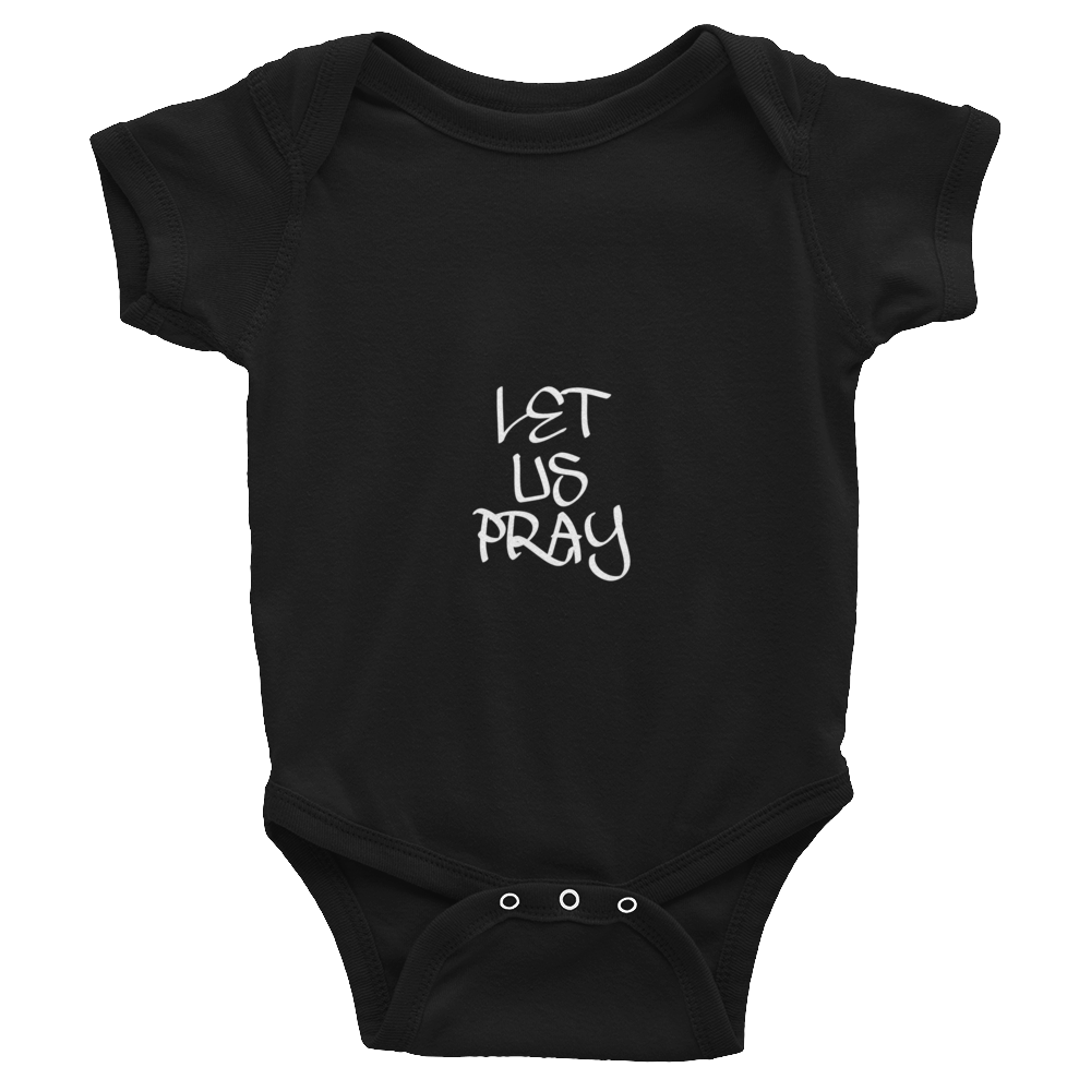 Let Us Pray Onesies - Be Ye AWARE Clothing