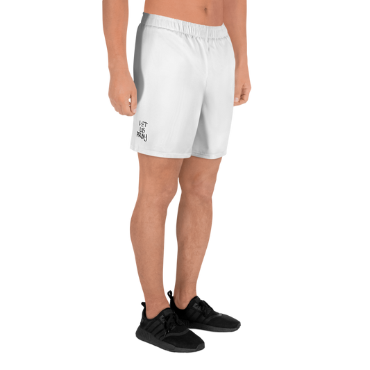 Let Us Pray Men's Athletic Shorts