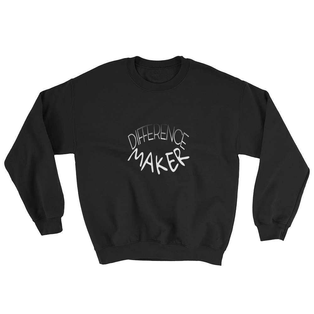 Difference Maker Men/Unisex Sweatshirts - Be Ye AWARE Clothing