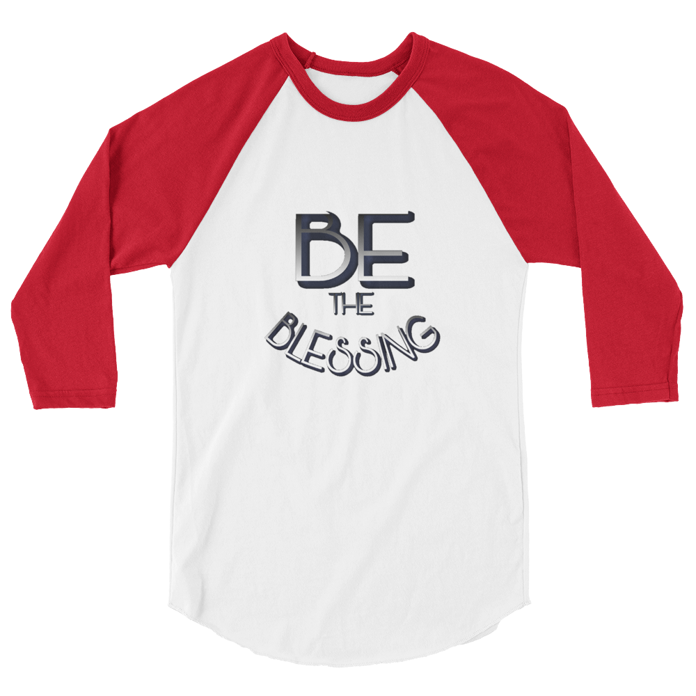 BE the Blessing Men/Unisex Baseball Tees - Be Ye AWARE Clothing