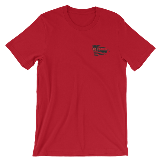 Firemen Courage II Embroidered Men/Unisex Tees - Be Ye AWARE Clothing