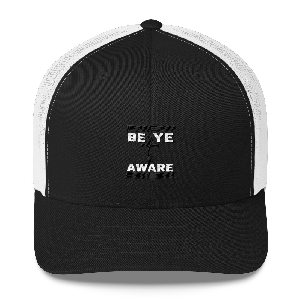 BYA Trucker Caps - Be Ye AWARE Clothing