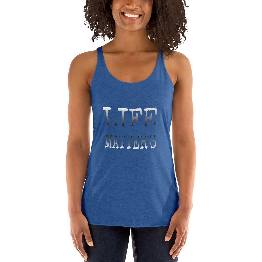 Life Matters Ladies Racerback Tanks