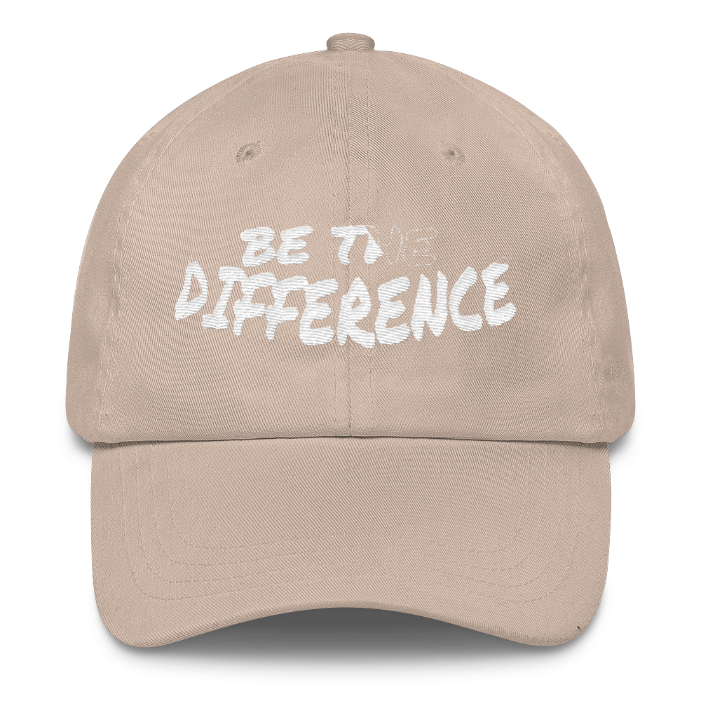 Be the Difference Dad Caps - Be Ye AWARE Clothing