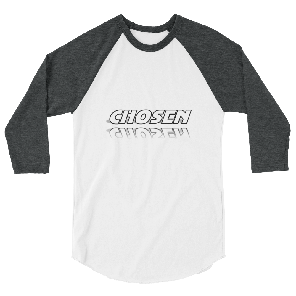 CHOSEN Men/Unisex Baseball Tees - Be Ye AWARE Clothing