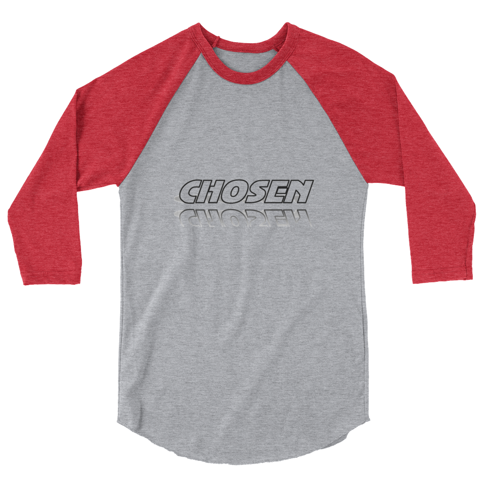 CHOSEN Men/Unisex Baseball Tees - Be Ye AWARE Clothing