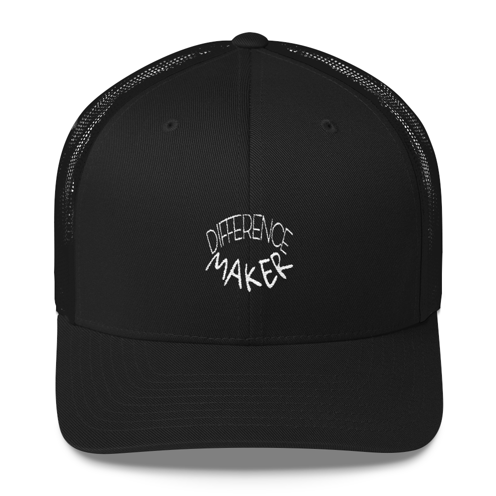 Difference Maker Trucker Caps - Be Ye AWARE Clothing