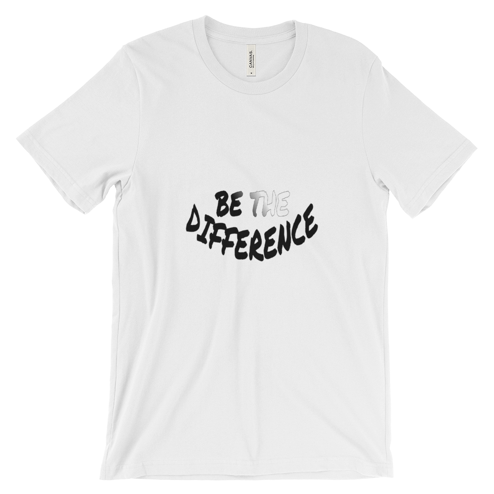 Be The Difference Tees - Men/Unisex - Be Ye AWARE Clothing