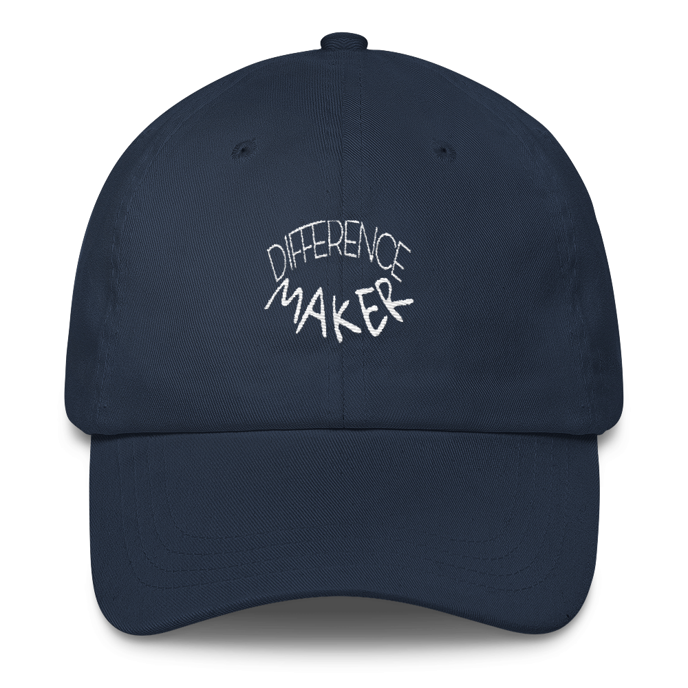 Difference Maker Dad Caps - Be Ye AWARE Clothing