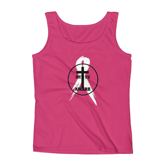 BCA Ladies' Awareness Tank - Pink - Be Ye AWARE Clothing