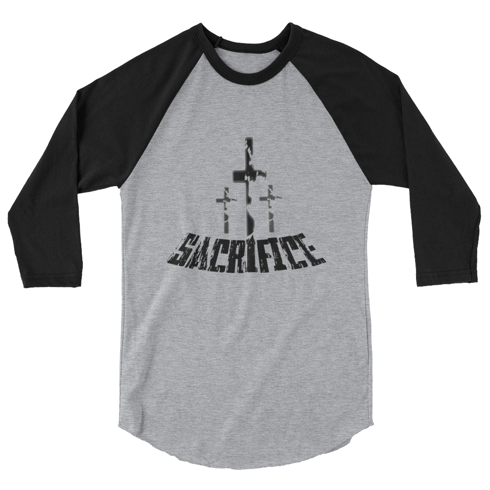 Sacrifice Men/Unisex Baseball Tees - Be Ye AWARE Clothing