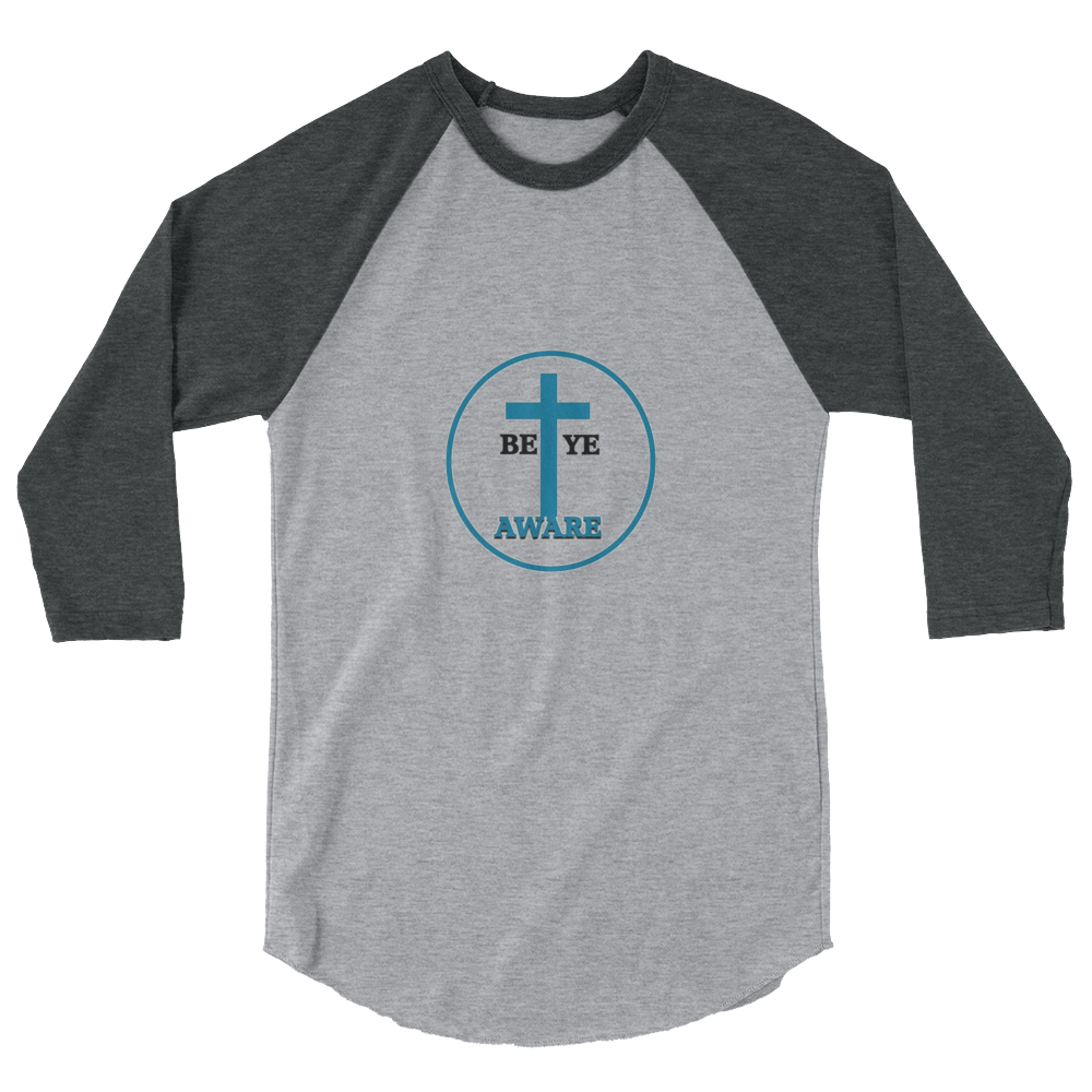Be Ye AWARE Men/Unisex Baseball Tees - Be Ye AWARE Clothing